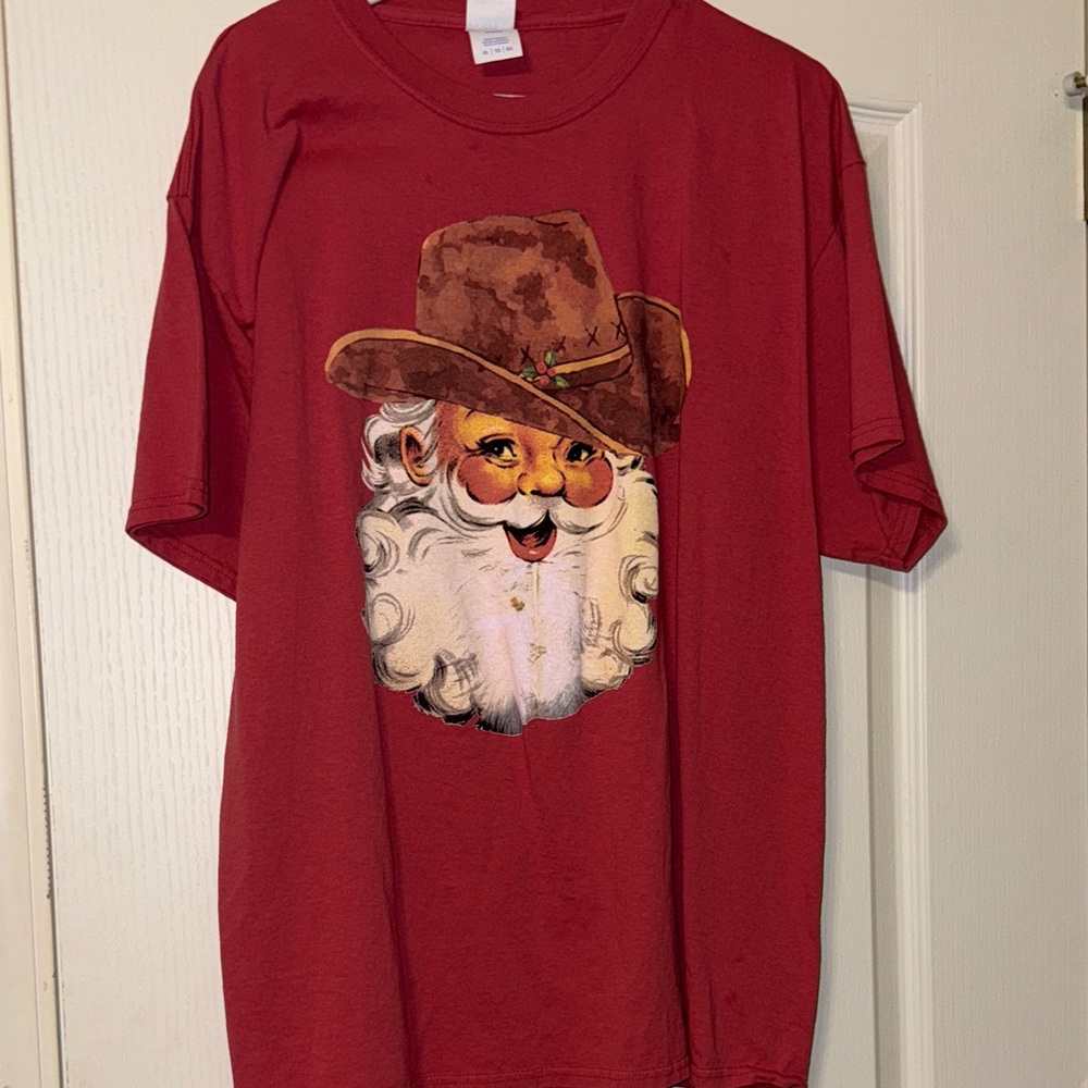 Red Santa Graphic T-Shirt
